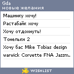 My Wishlist - drgda