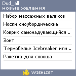 My Wishlist - dud_all