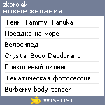 My Wishlist - e_korolek