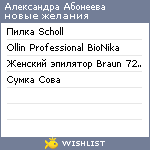 My Wishlist - ea465462