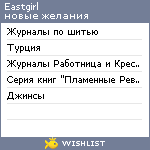 My Wishlist - eastgirl