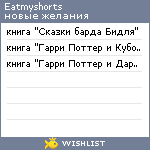 My Wishlist - eatmyshorts