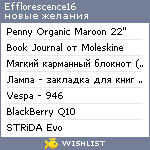 My Wishlist - efflorescence16