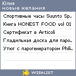 My Wishlist - egorova_jul