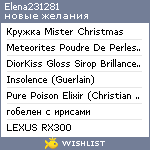 My Wishlist - elena231281