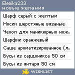 My Wishlist - elenika233