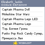My Wishlist - elizabeth_laskin