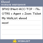 My Wishlist - elwood