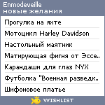 My Wishlist - enmodeveille