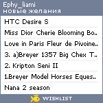 My Wishlist - ephy_liami