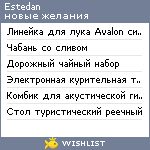 My Wishlist - estedan