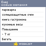 My Wishlist - eueg