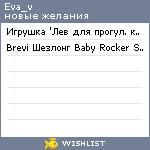 My Wishlist - eva_v