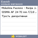 My Wishlist - evewish