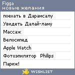 My Wishlist - figga