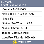 My Wishlist - fishfishfish1