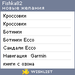 My Wishlist - fishka82