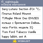 My Wishlist - fl_nightingale