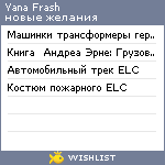 My Wishlist - fraufrasch