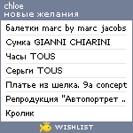 My Wishlist - fromrussiawithlove