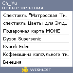 My Wishlist - gaechka07121986