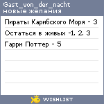 My Wishlist - gast_von_der_nacht