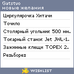 My Wishlist - gatstvo