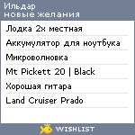 My Wishlist - gazievia