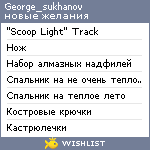 My Wishlist - george_sukhanov