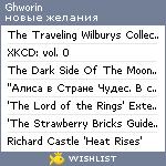 My Wishlist - ghworin