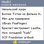 My Wishlist - gihell13
