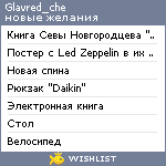 My Wishlist - glavred_che