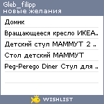 My Wishlist - gleb_filipp