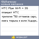 My Wishlist - glukharevaav