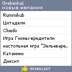 My Wishlist - grebenka1