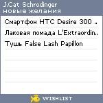 My Wishlist - gretel_cat_schrodinger