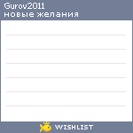 My Wishlist - gurov2011