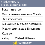 My Wishlist - guzheva0507