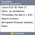 My Wishlist - gvendoline