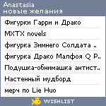 My Wishlist - hagane_san