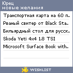My Wishlist - hamster97
