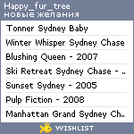 My Wishlist - happy_fur_tree