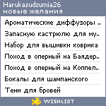 My Wishlist - harukasudzumia26