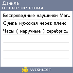 My Wishlist - hellycart