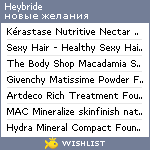 My Wishlist - heybride