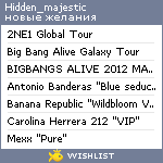 My Wishlist - hidden_majestic