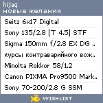 My Wishlist - hijaq