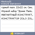 My Wishlist - himitsu01