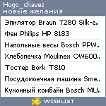 My Wishlist - hugo_chavez