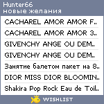 My Wishlist - hunter66